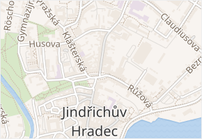 Masarykovo náměstí v obci Jindřichův Hradec - mapa ulice
