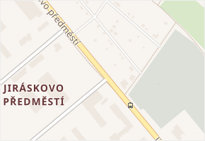 Vídeňská v obci Jindřichův Hradec - mapa ulice