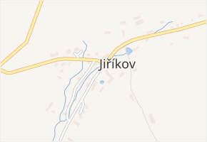 Jiříkov v obci Jiříkov - mapa části obce