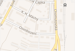 Fr. Schmieda v obci Jirkov - mapa ulice