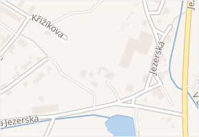 Jezerská v obci Jirkov - mapa ulice