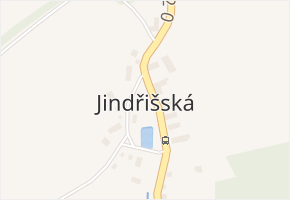 Jindřišská v obci Jirkov - mapa části obce