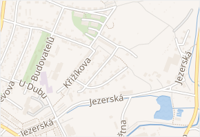 Marie Majerové v obci Jirkov - mapa ulice
