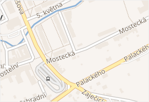 Mostecká v obci Jirkov - mapa ulice