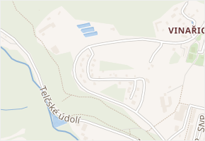 Pod Vodárnou v obci Jirkov - mapa ulice
