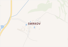 Smrkov v obci Jistebnice - mapa části obce