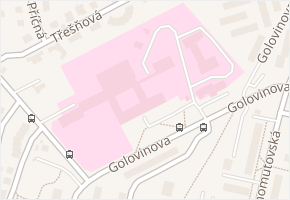 Golovinova v obci Kadaň - mapa ulice