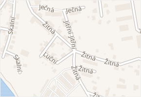 Žitná v obci Kadaň - mapa ulice