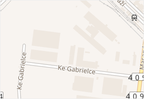 Ke Gabrielce v obci Kamenice nad Lipou - mapa ulice
