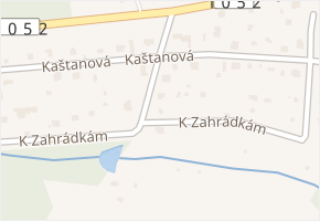 K Zahrádkám v obci Kamenice - mapa ulice