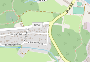 Kopretinová v obci Kamenice - mapa ulice