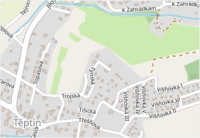 Týnská v obci Kamenice - mapa ulice