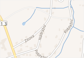 Nádražní v obci Kamenický Šenov - mapa ulice