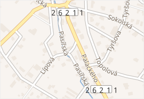Pasířská v obci Kamenický Šenov - mapa ulice