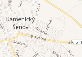 Trtíkova v obci Kamenický Šenov - mapa ulice