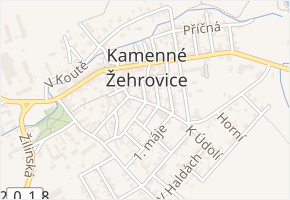 Dělnická v obci Kamenné Žehrovice - mapa ulice