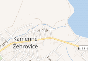 P. Bezruče v obci Kamenné Žehrovice - mapa ulice