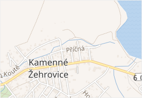 Příčná v obci Kamenné Žehrovice - mapa ulice