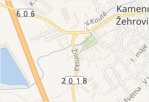 Žilinská v obci Kamenné Žehrovice - mapa ulice