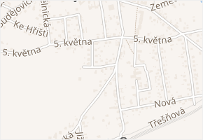 Lomená v obci Kamenný Újezd - mapa ulice