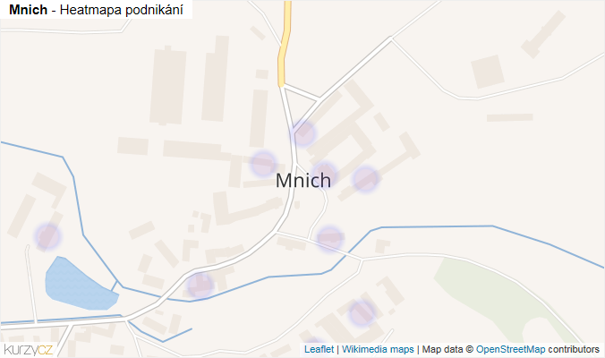 Mapa Mnich - Firmy v části obce.