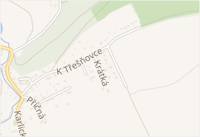 Krátká v obci Karlík - mapa ulice