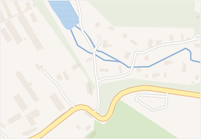Radvánovice v obci Karlovice - mapa části obce