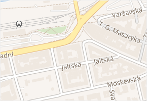 Bělehradská v obci Karlovy Vary - mapa ulice