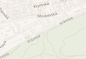 Brožíkova v obci Karlovy Vary - mapa ulice