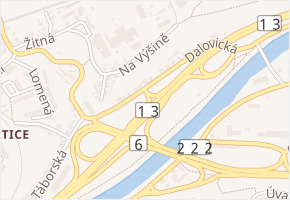 Dalovická v obci Karlovy Vary - mapa ulice