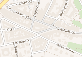 Dr. Davida Bechera v obci Karlovy Vary - mapa ulice