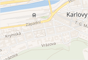 Dr. Engla v obci Karlovy Vary - mapa ulice