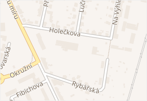 Holečkova v obci Karlovy Vary - mapa ulice