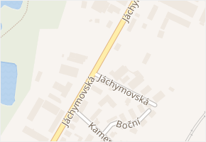 Jáchymovská v obci Karlovy Vary - mapa ulice