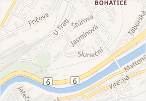 Jasmínová v obci Karlovy Vary - mapa ulice