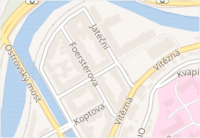 Jateční v obci Karlovy Vary - mapa ulice