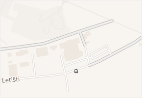 K Letišti v obci Karlovy Vary - mapa ulice