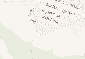 Keřová v obci Karlovy Vary - mapa ulice