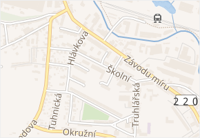 Kladenská v obci Karlovy Vary - mapa ulice