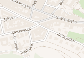 Krále Jiřího v obci Karlovy Vary - mapa ulice