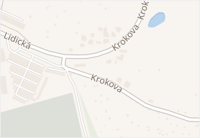 Krokova v obci Karlovy Vary - mapa ulice