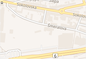 Lad. Koubka v obci Karlovy Vary - mapa ulice