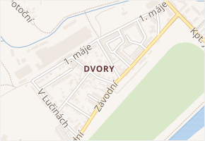 Lipová v obci Karlovy Vary - mapa ulice