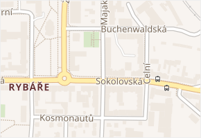 Majakovského v obci Karlovy Vary - mapa ulice