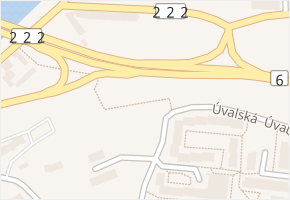 Mattoniho nábřeží v obci Karlovy Vary - mapa ulice