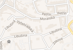 Moravská v obci Karlovy Vary - mapa ulice