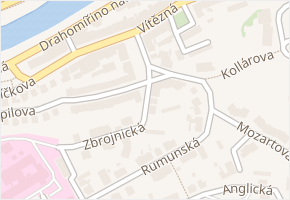 nám. V. Řezáče v obci Karlovy Vary - mapa ulice