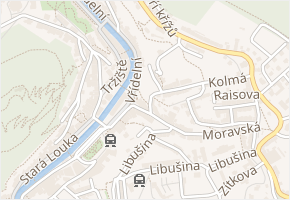 náměstí Svobody v obci Karlovy Vary - mapa ulice
