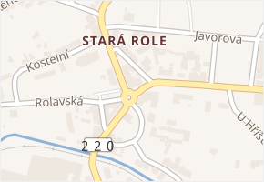 Nezvalova v obci Karlovy Vary - mapa ulice