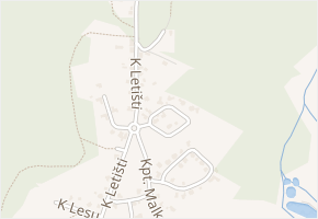 Pod Hvězdárnou v obci Karlovy Vary - mapa ulice